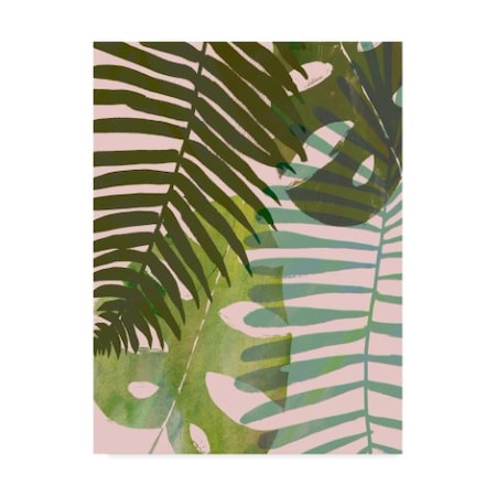 Victoria Borges 'Tropical Tangle I' Canvas Art,14x19
